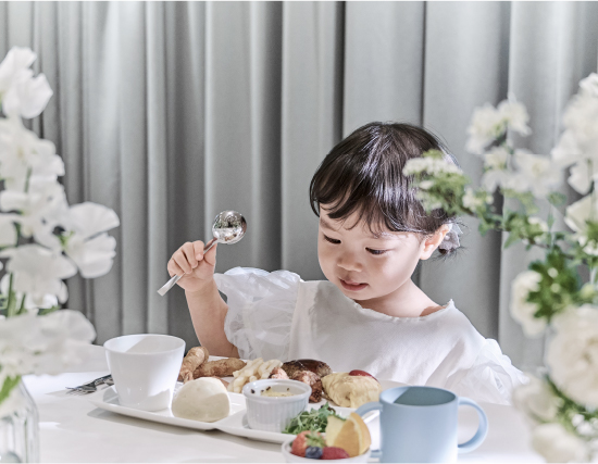 お子様も楽しめるメニュー